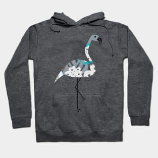 Floral flamingo Hoodie